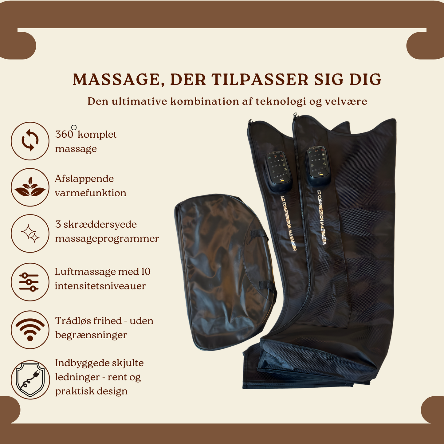 Recovery Boots - 5 kamre (trådløs + varmefunktion)