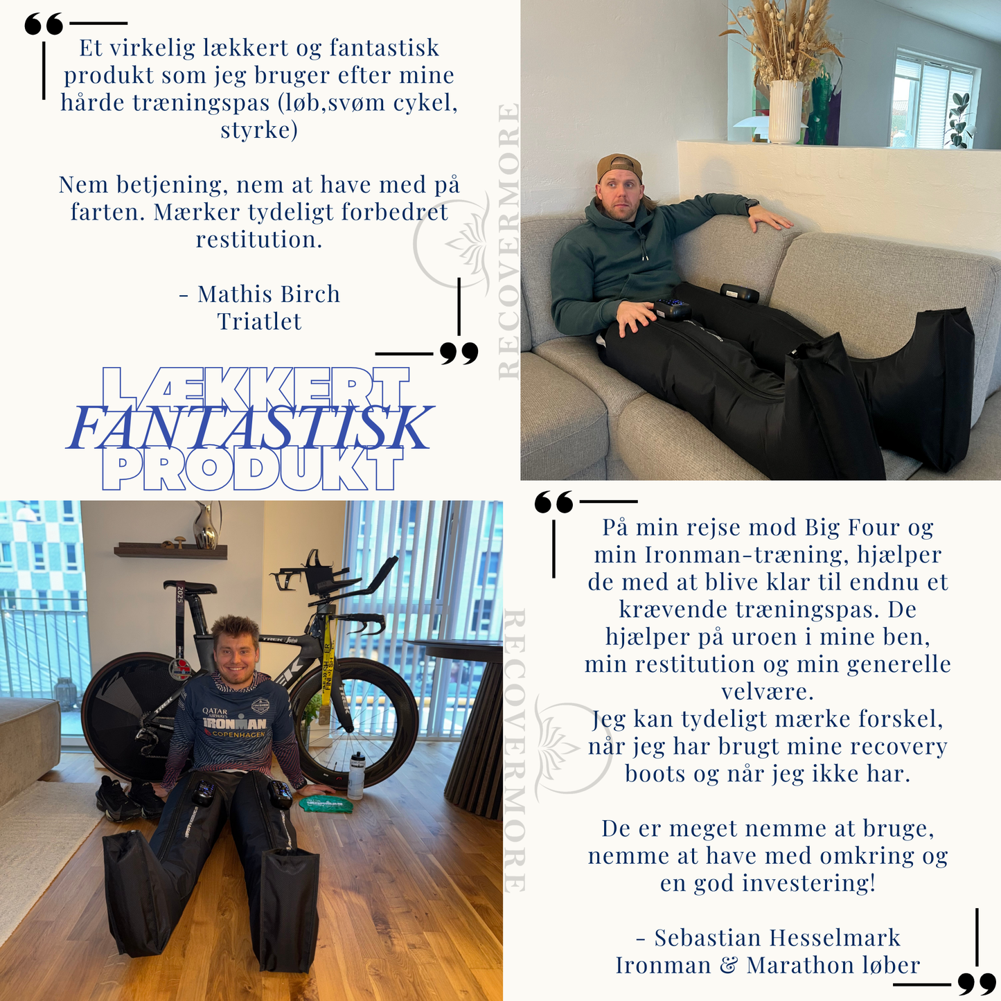 Recovery Boots - 5 kamre (trådløs + varmefunktion)