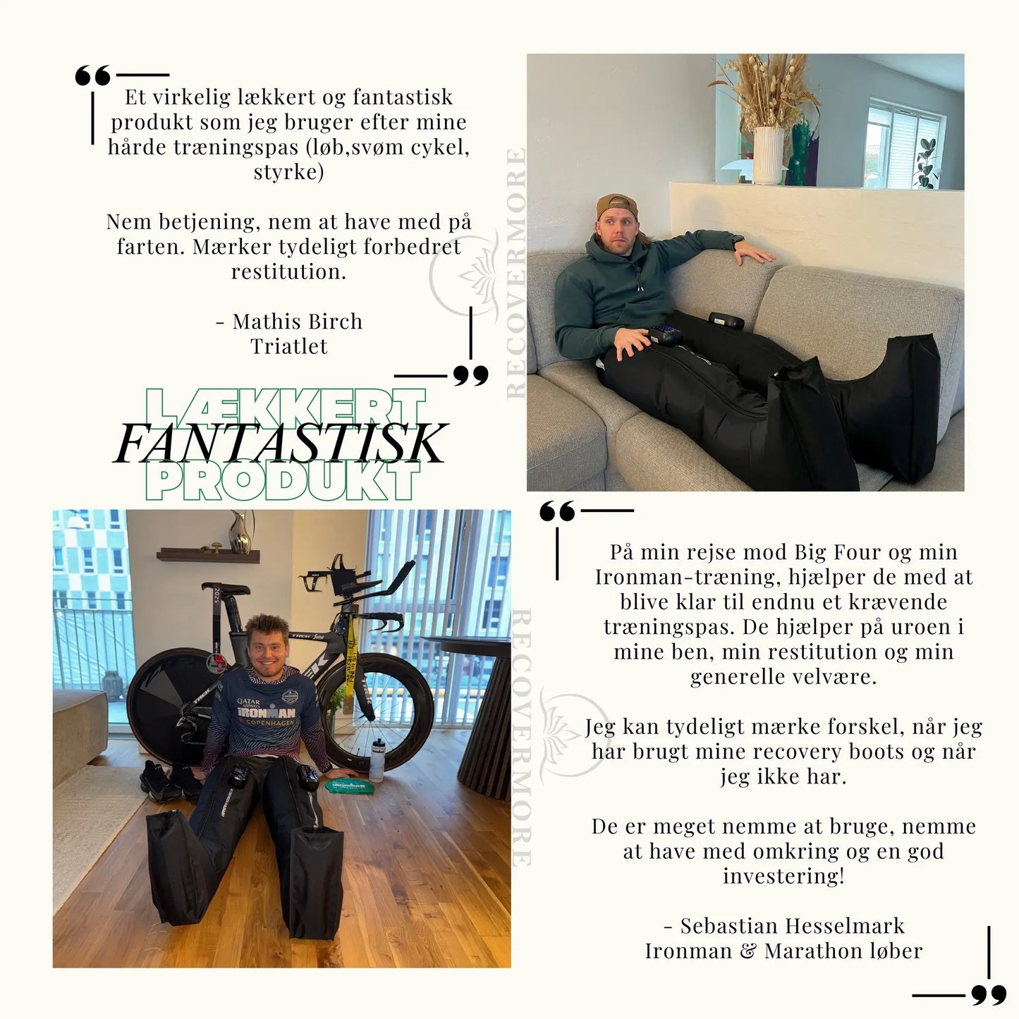 Recovery Boots - 5 kamre (trådløs + varmefunktion)