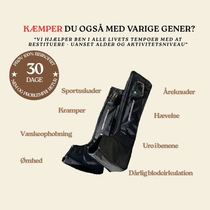 Recovery Boots - 5 kamre (trådløs + varmefunktion)