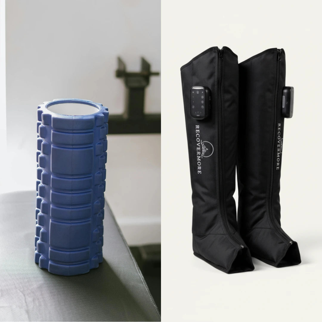 Recovery Boots vs. foam roller