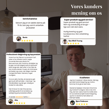 Recovery Boots - 5 kamre (trådløs + varmefunktion)