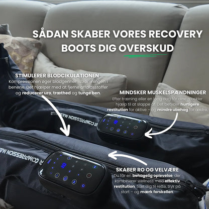 Recovery Boots - 5 kamre (trådløs + varmefunktion)