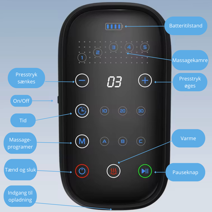 Recovery Boots - 5 kamre (trådløs + varmefunktion)