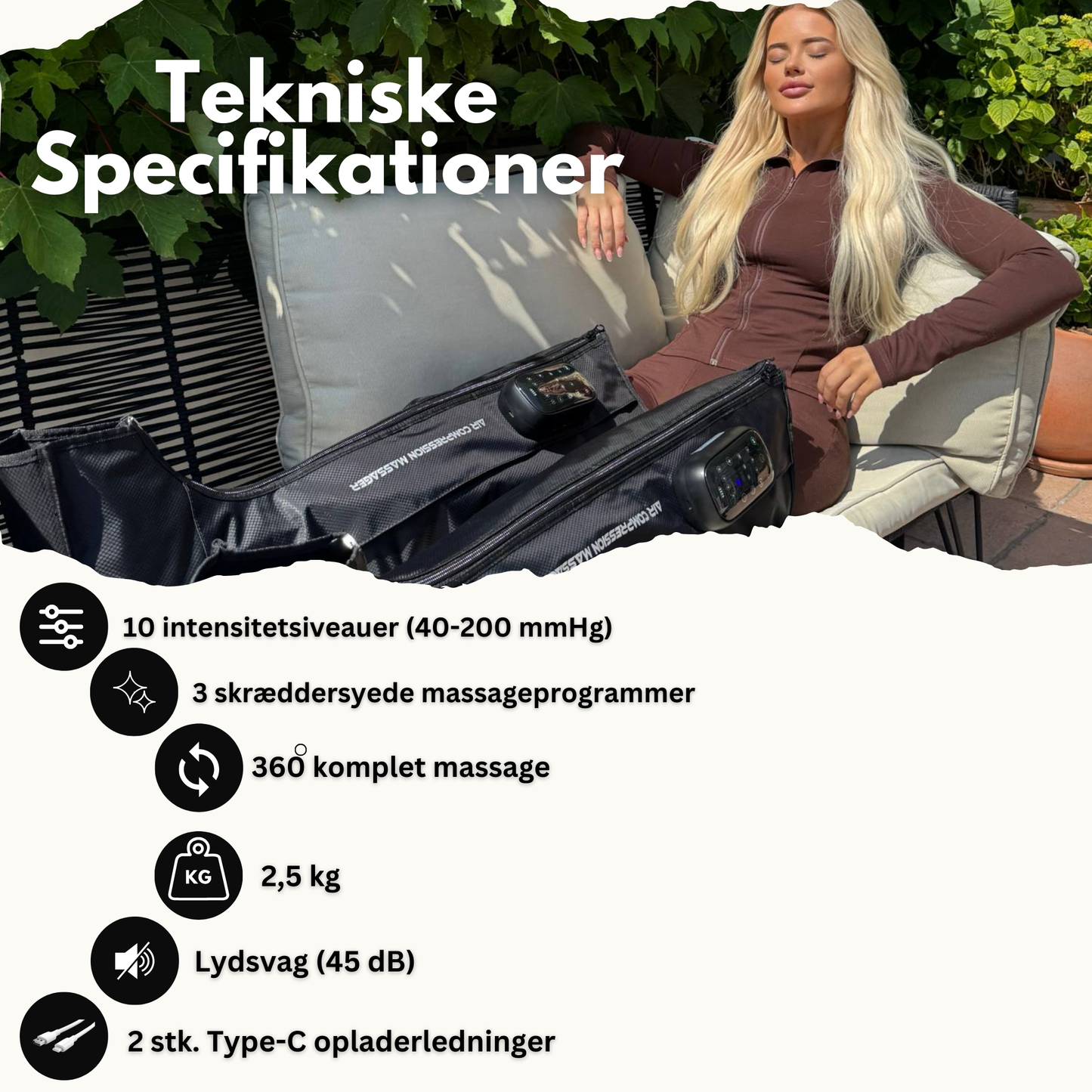 Recovery Boots - 5 kamre (trådløs + varmefunktion)