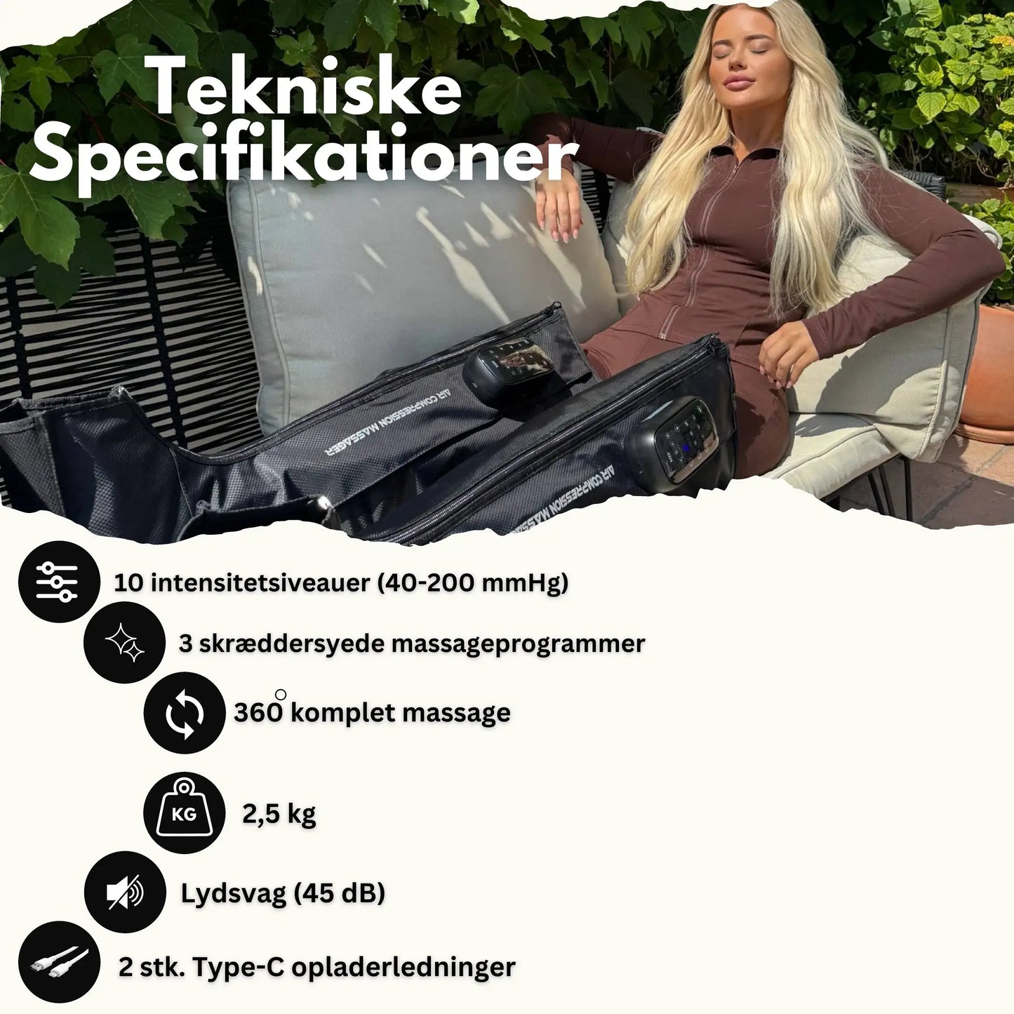 Recovery Boots - 5 kamre (trådløs + varmefunktion)